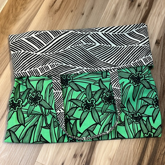 🌸🛍️foldable reversible lined bag - Picture 6 of 12